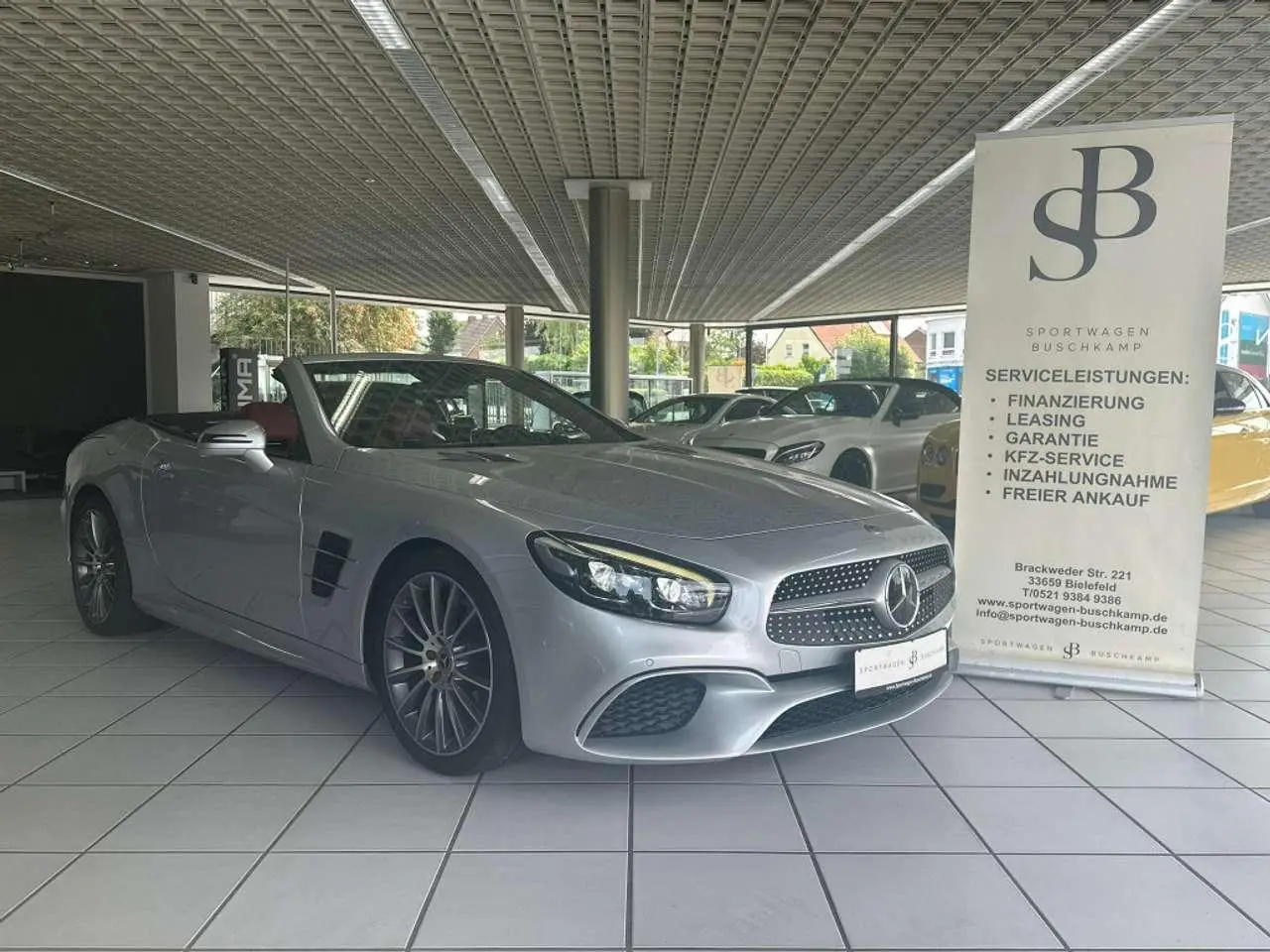 Photo 1 : Mercedes-benz Classe Sl 2018 Essence