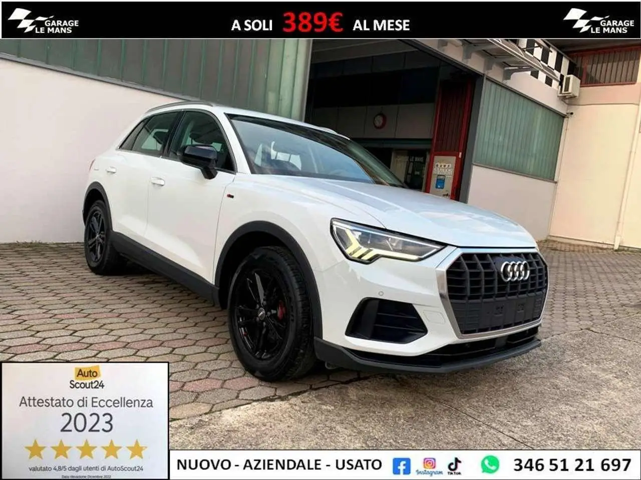 Photo 1 : Audi Q3 2019 Hybrid