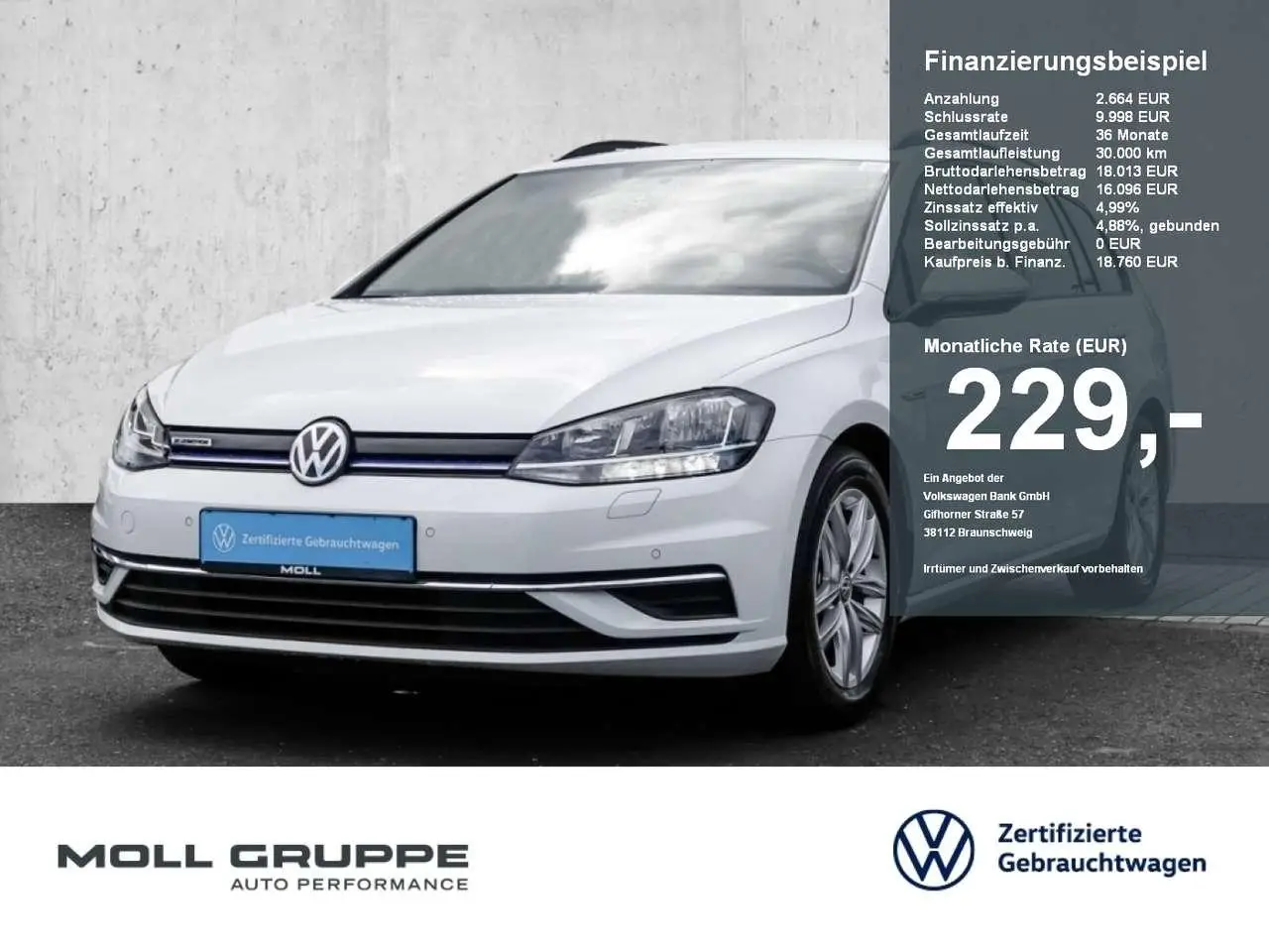 Photo 1 : Volkswagen Golf 2020 Petrol