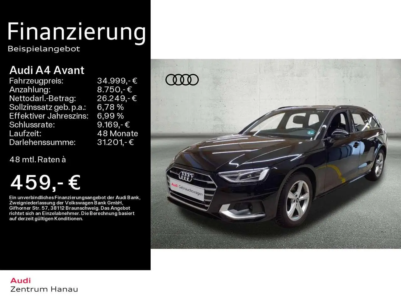 Photo 1 : Audi A4 2024 Essence