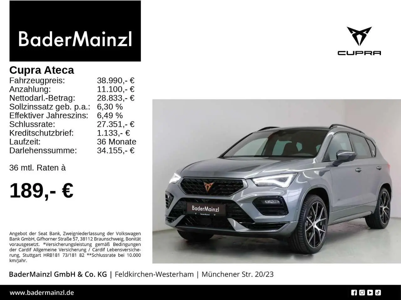 Photo 1 : Seat Ateca 2023 Petrol