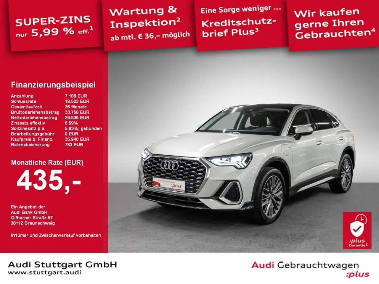 Photo 1 : Audi Q3 2021 Hybrid