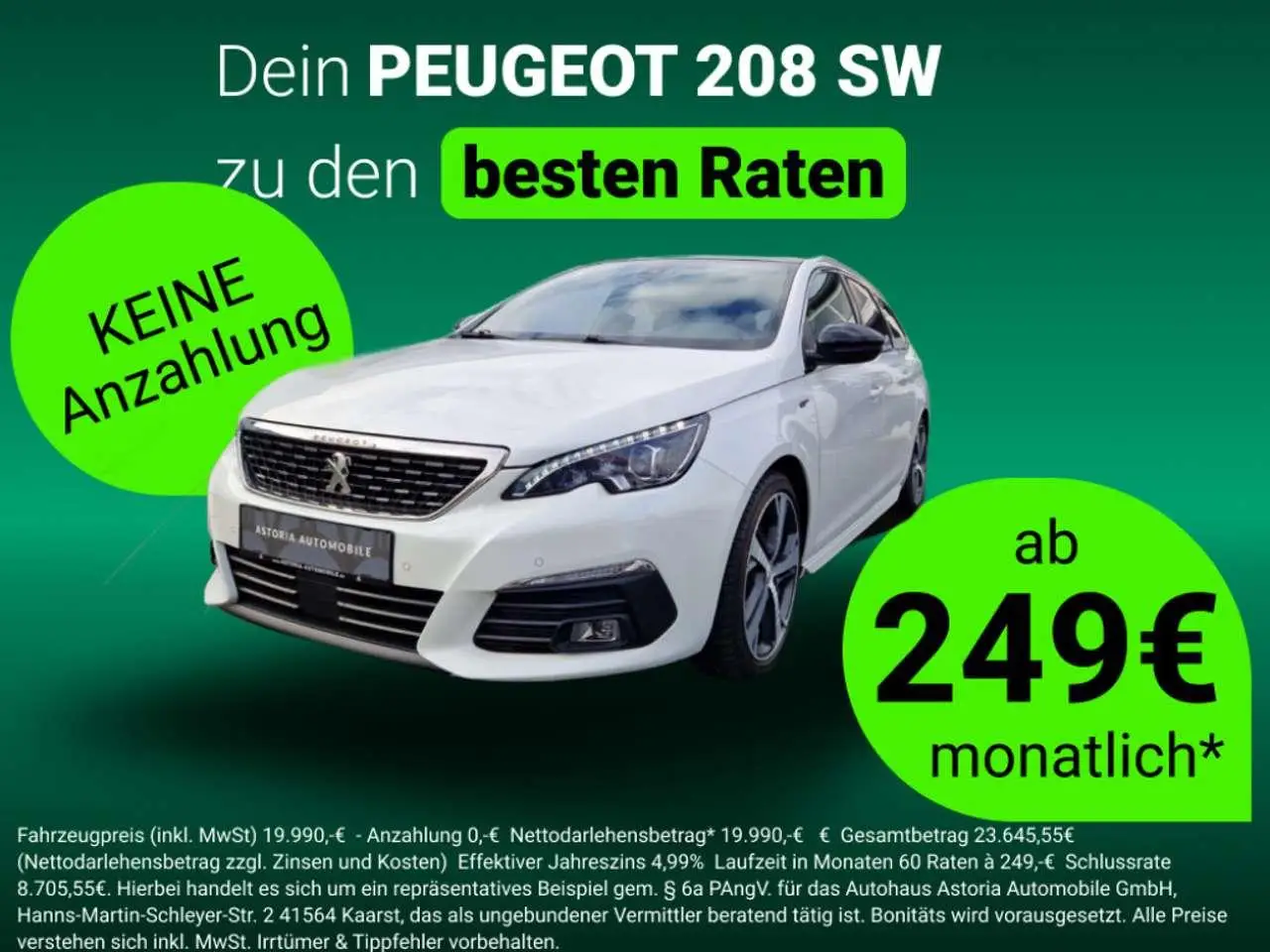 Photo 1 : Peugeot 308 2018 Essence