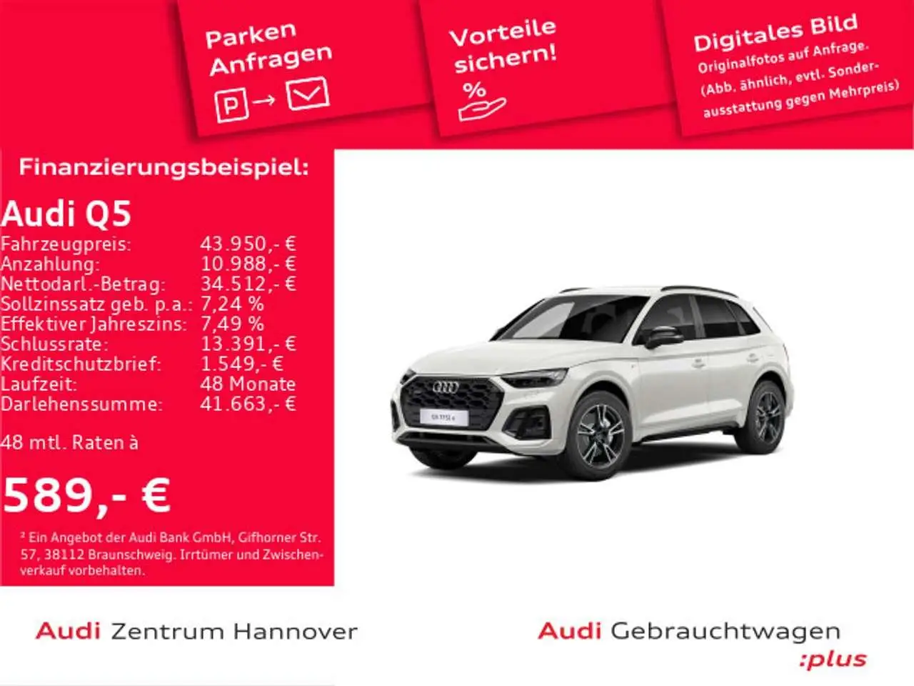 Photo 1 : Audi Q5 2022 Hybrid