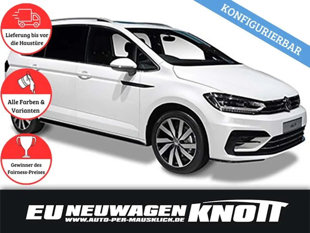 Photo 1 : Volkswagen Touran 2024 Petrol