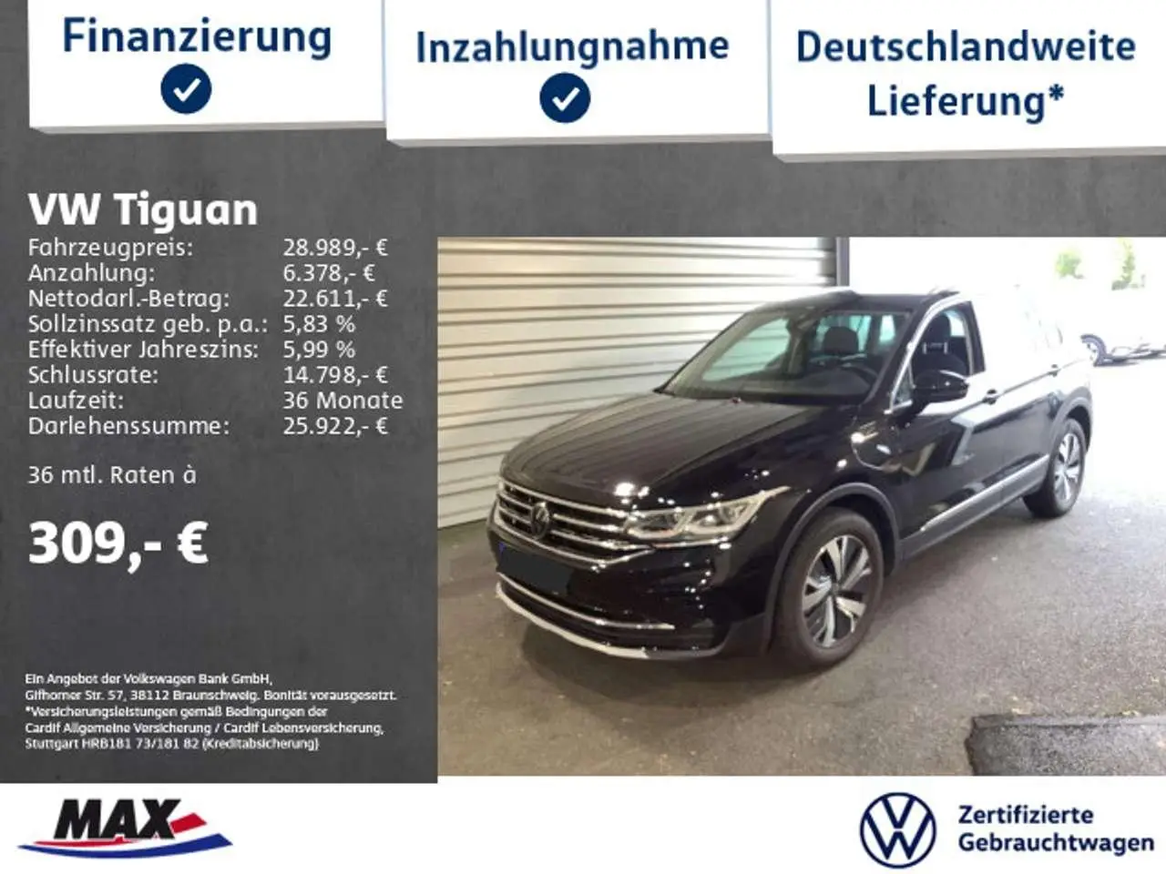 Photo 1 : Volkswagen Tiguan 2021 Hybrid