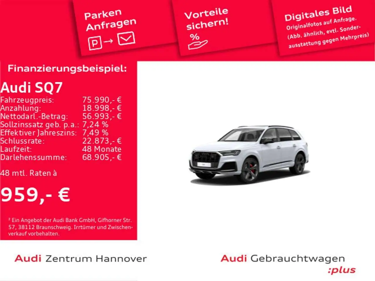 Photo 1 : Audi Sq7 2021 Diesel