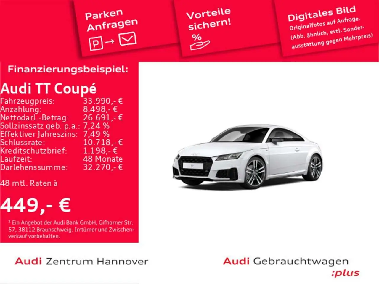 Photo 1 : Audi Tt 2020 Petrol