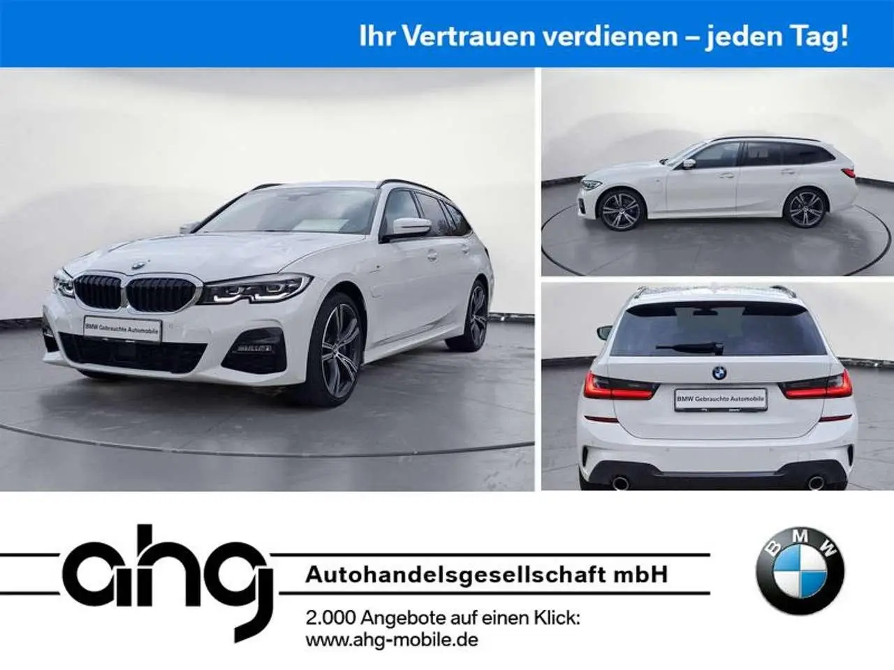 Photo 1 : Bmw Serie 3 2021 Hybrid