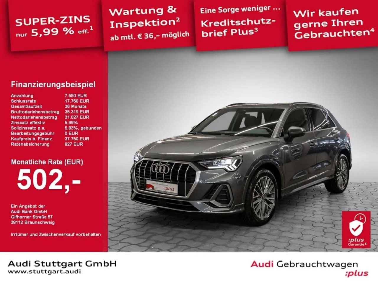 Photo 1 : Audi Q3 2021 Petrol