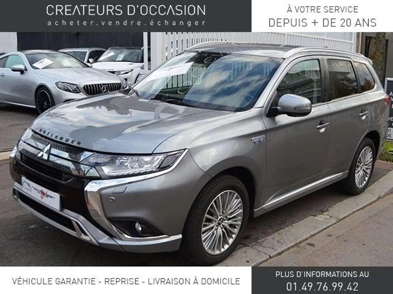 Photo 1 : Mitsubishi Outlander 2020 Hybride