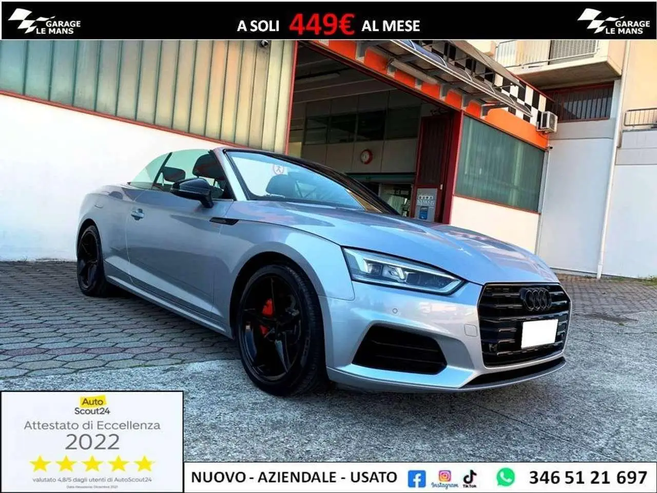 Photo 1 : Audi A5 2018 Diesel