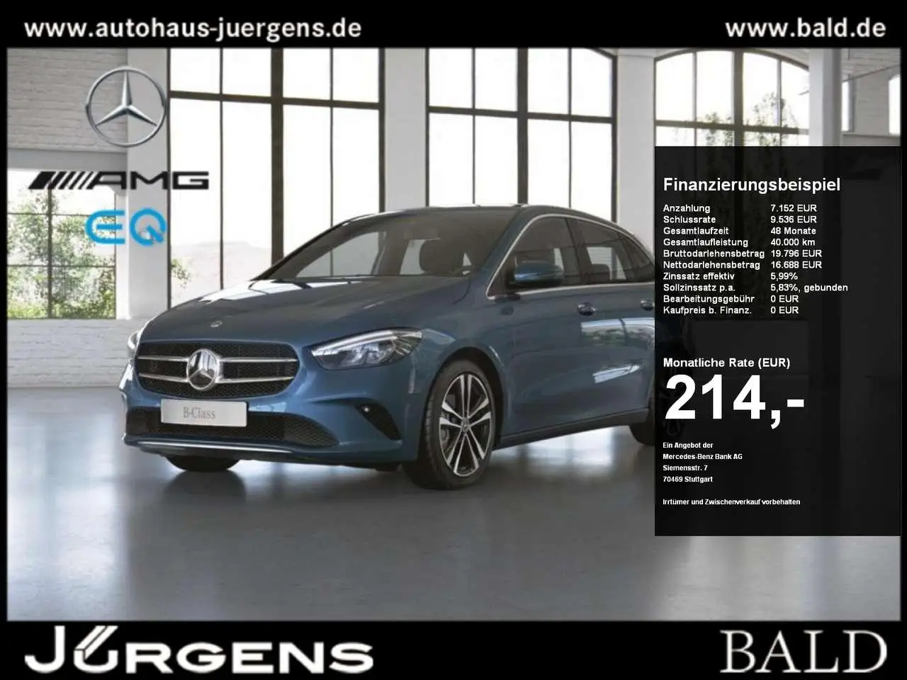 Photo 1 : Mercedes-benz Classe B 2019 Essence