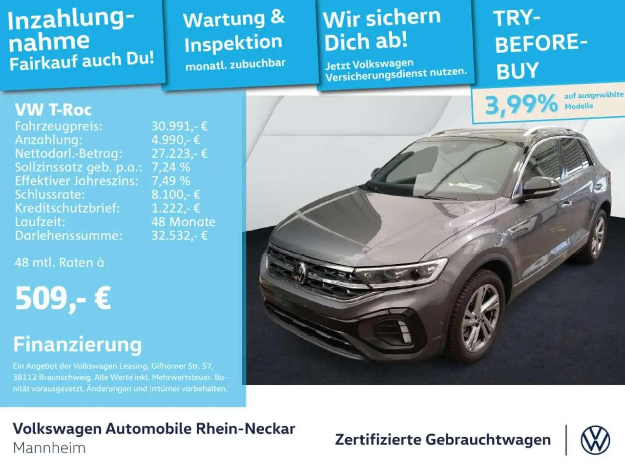 Photo 1 : Volkswagen T-roc 2023 Diesel