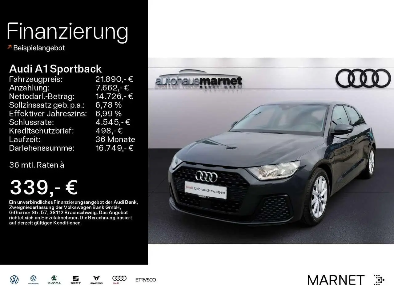 Photo 1 : Audi A1 2021 Petrol