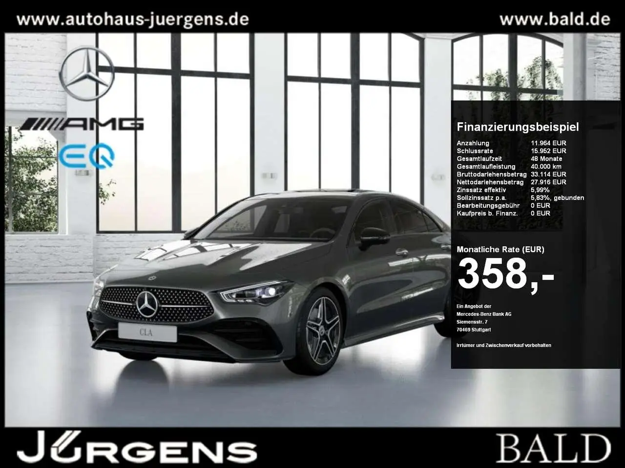 Photo 1 : Mercedes-benz Classe Cla 2023 Hybrid