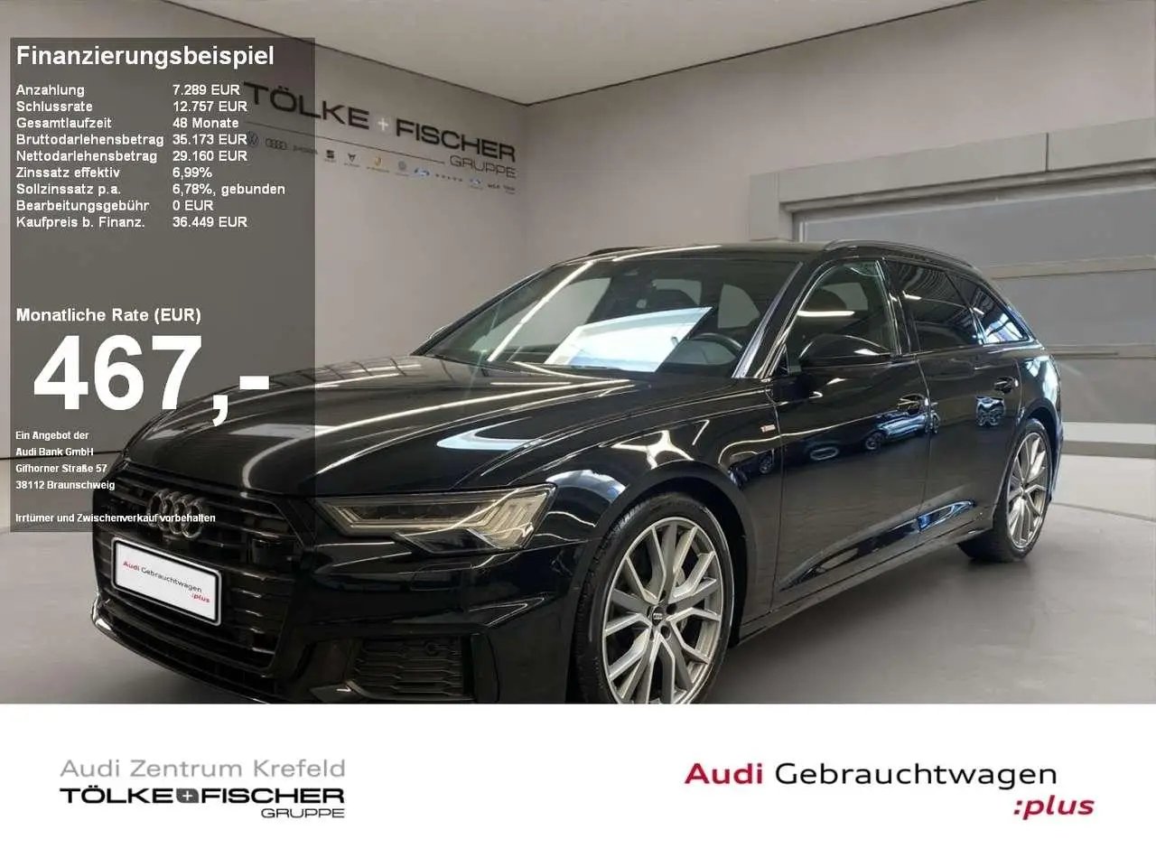 Photo 1 : Audi A6 2019 Diesel