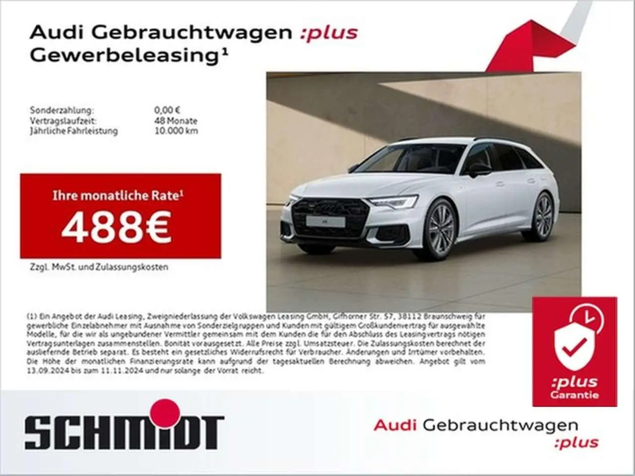 Photo 1 : Audi A6 2024 Hybride