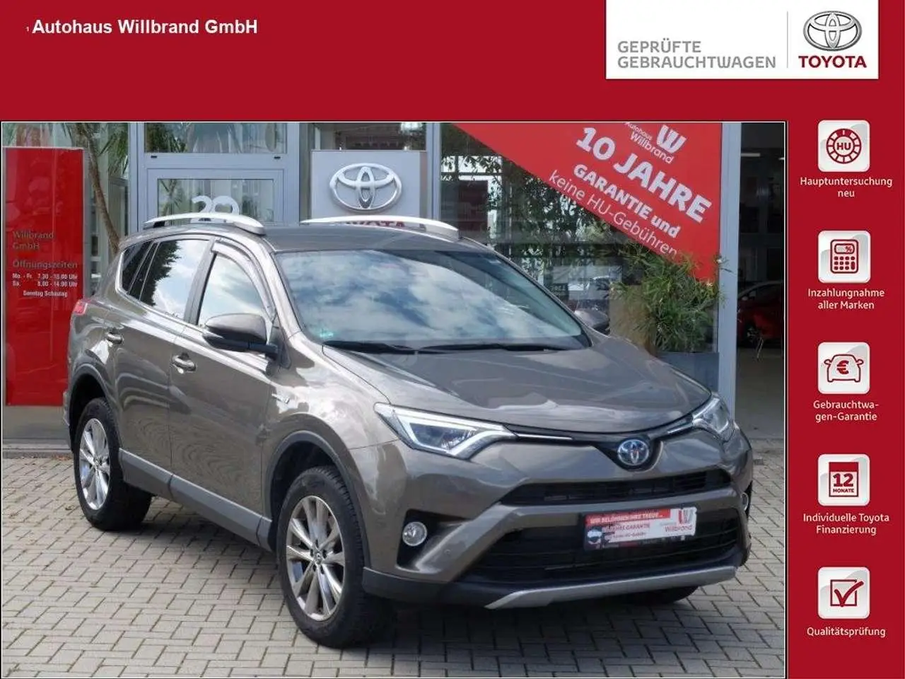 Photo 1 : Toyota Rav4 2017 Hybride