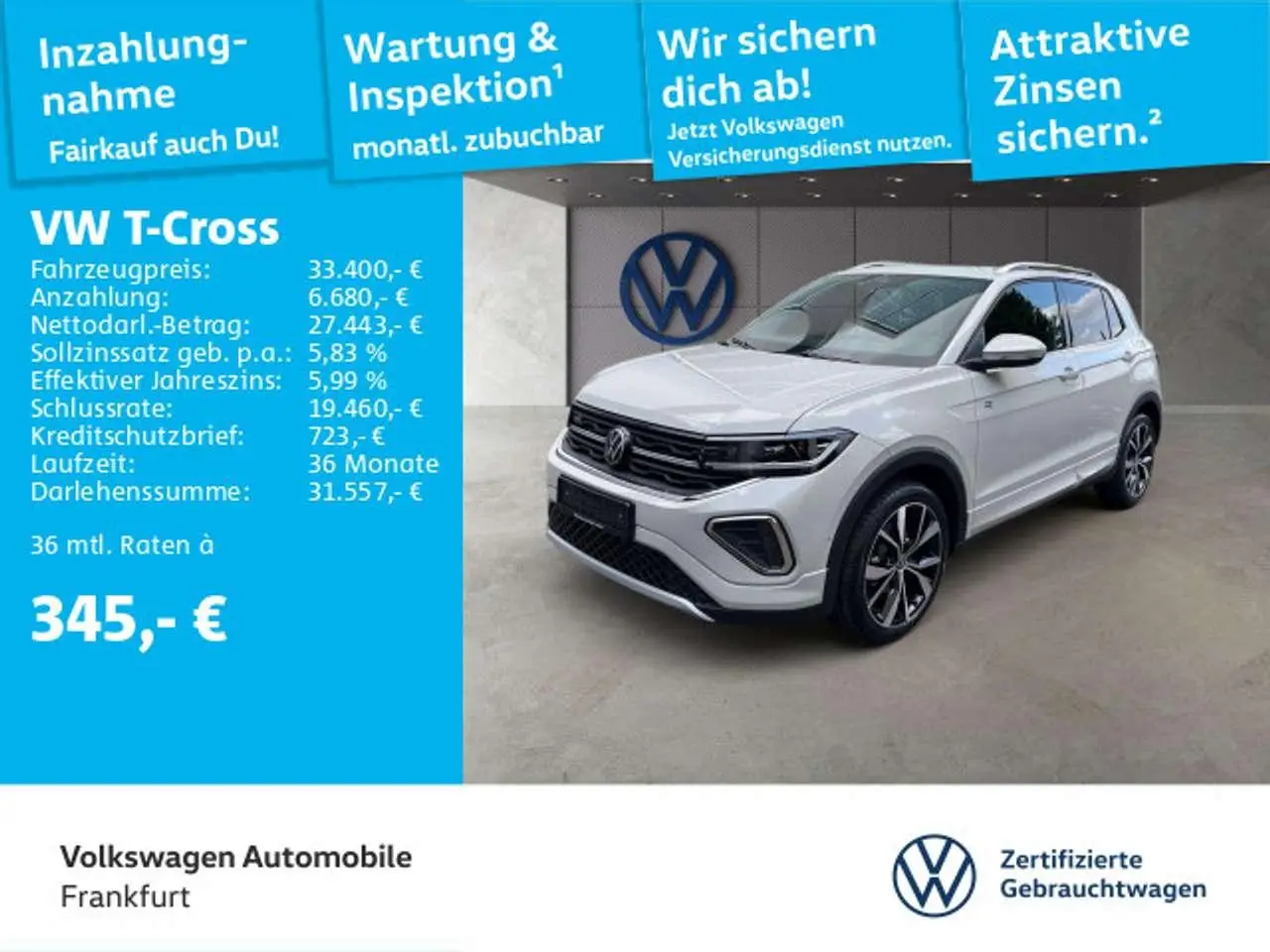 Photo 1 : Volkswagen T-cross 2024 Petrol