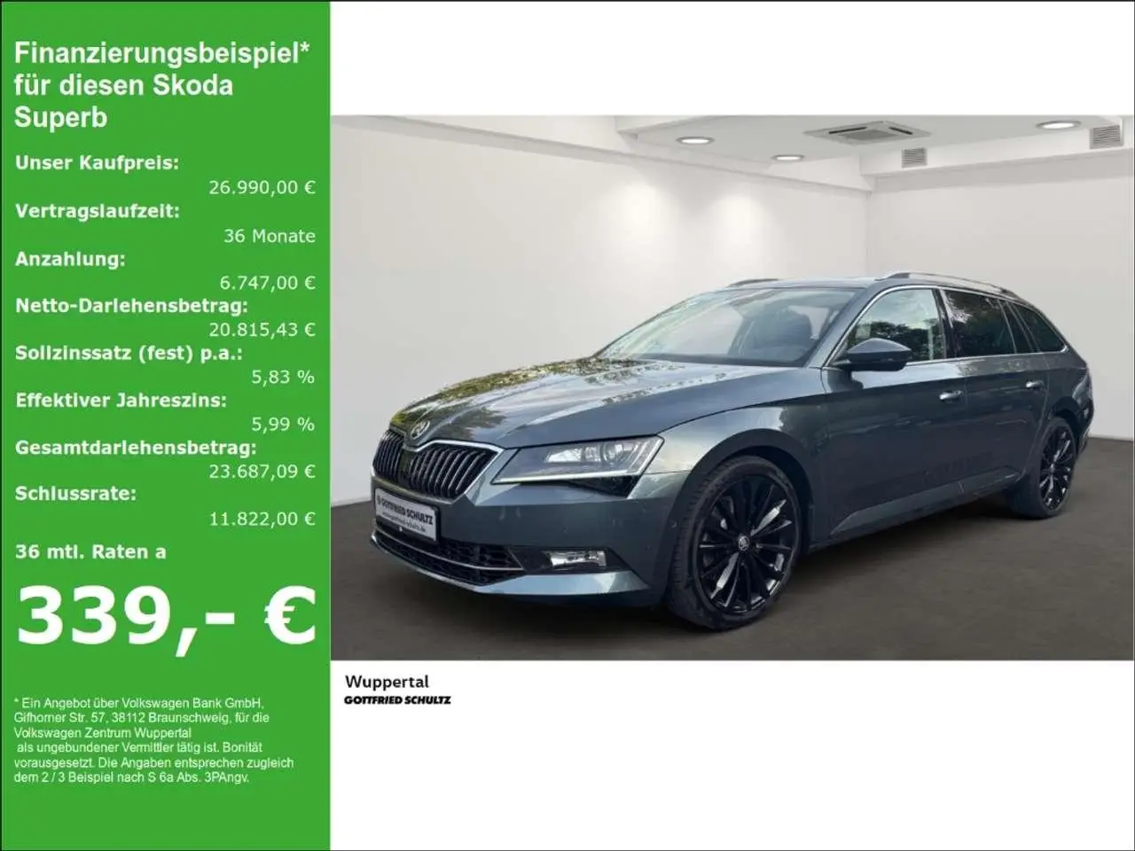 Photo 1 : Skoda Superb 2019 Essence