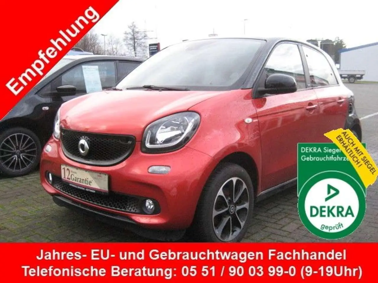 Photo 1 : Smart Forfour 2016 Essence