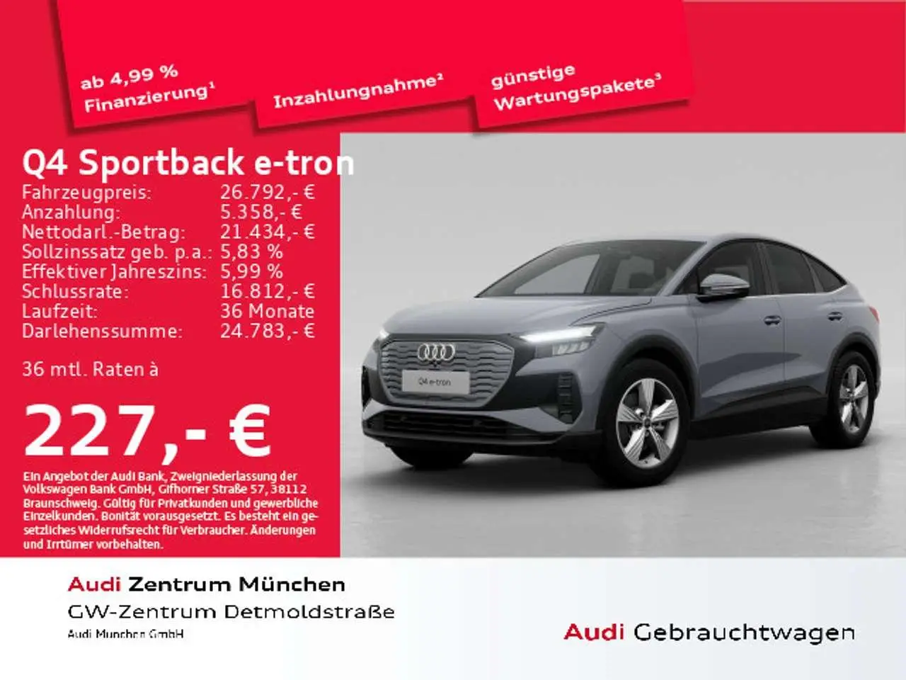 Photo 1 : Audi Q4 2022 Électrique