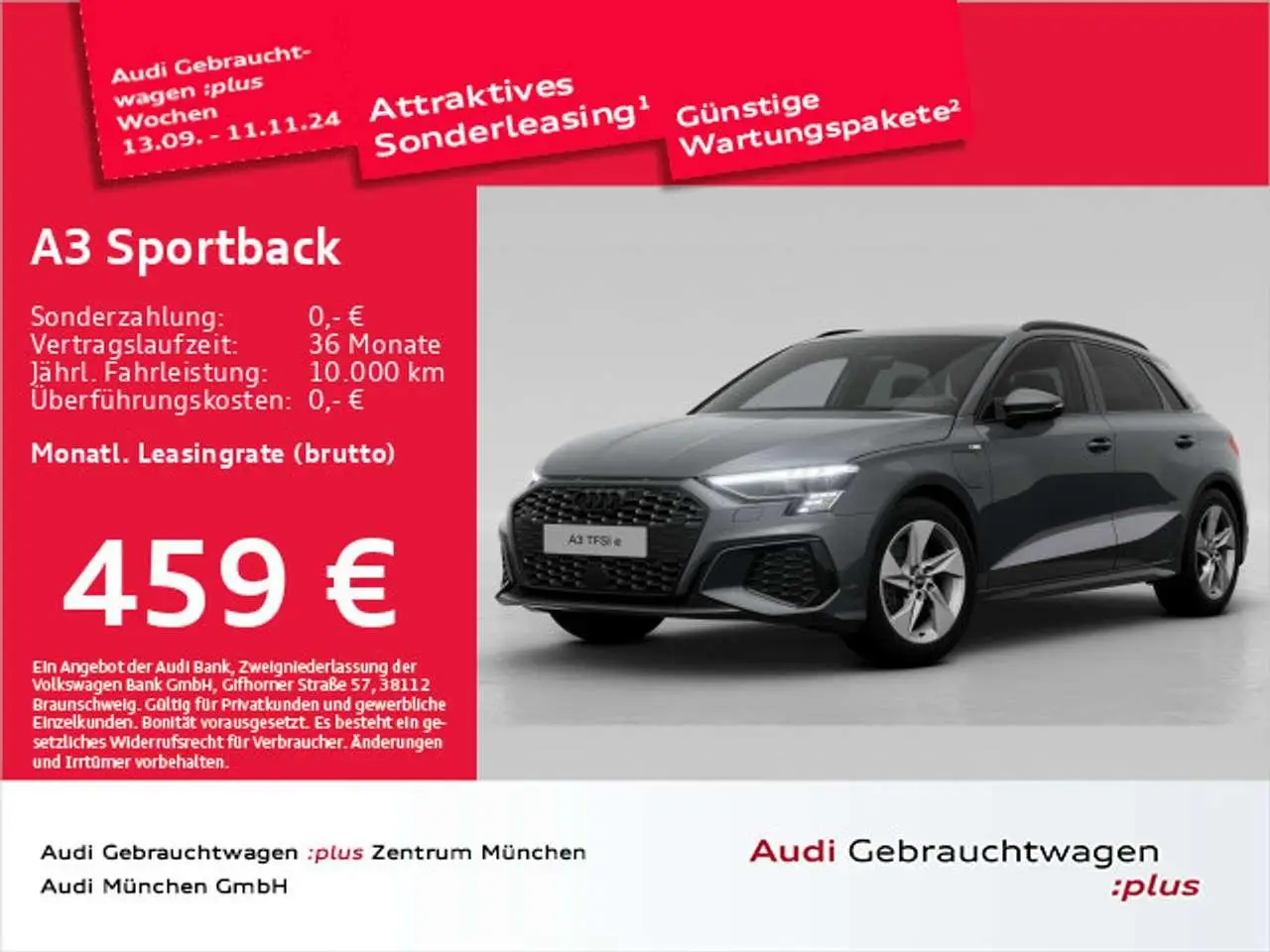 Photo 1 : Audi A3 2024 Hybride