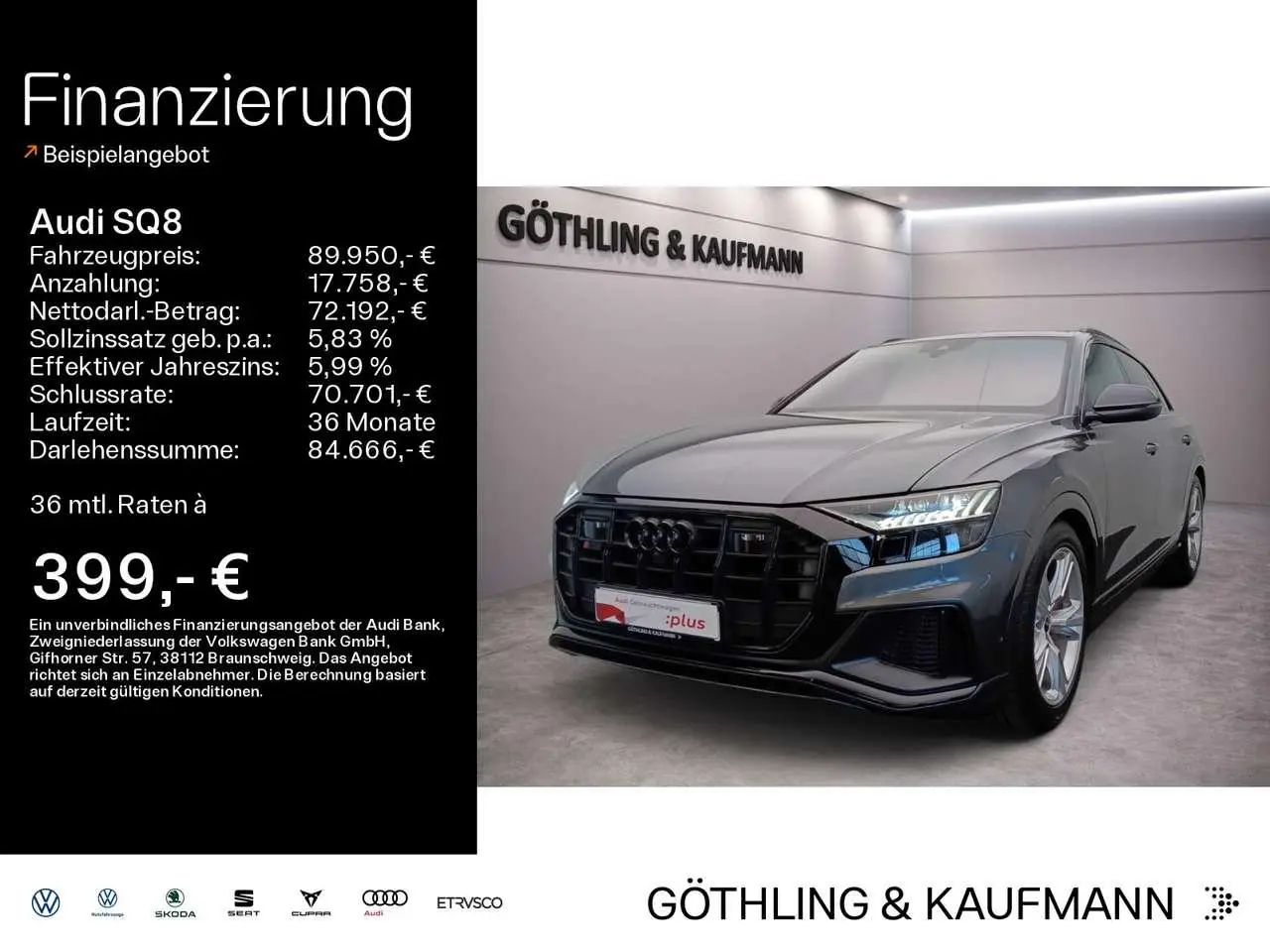 Photo 1 : Audi Sq8 2023 Petrol