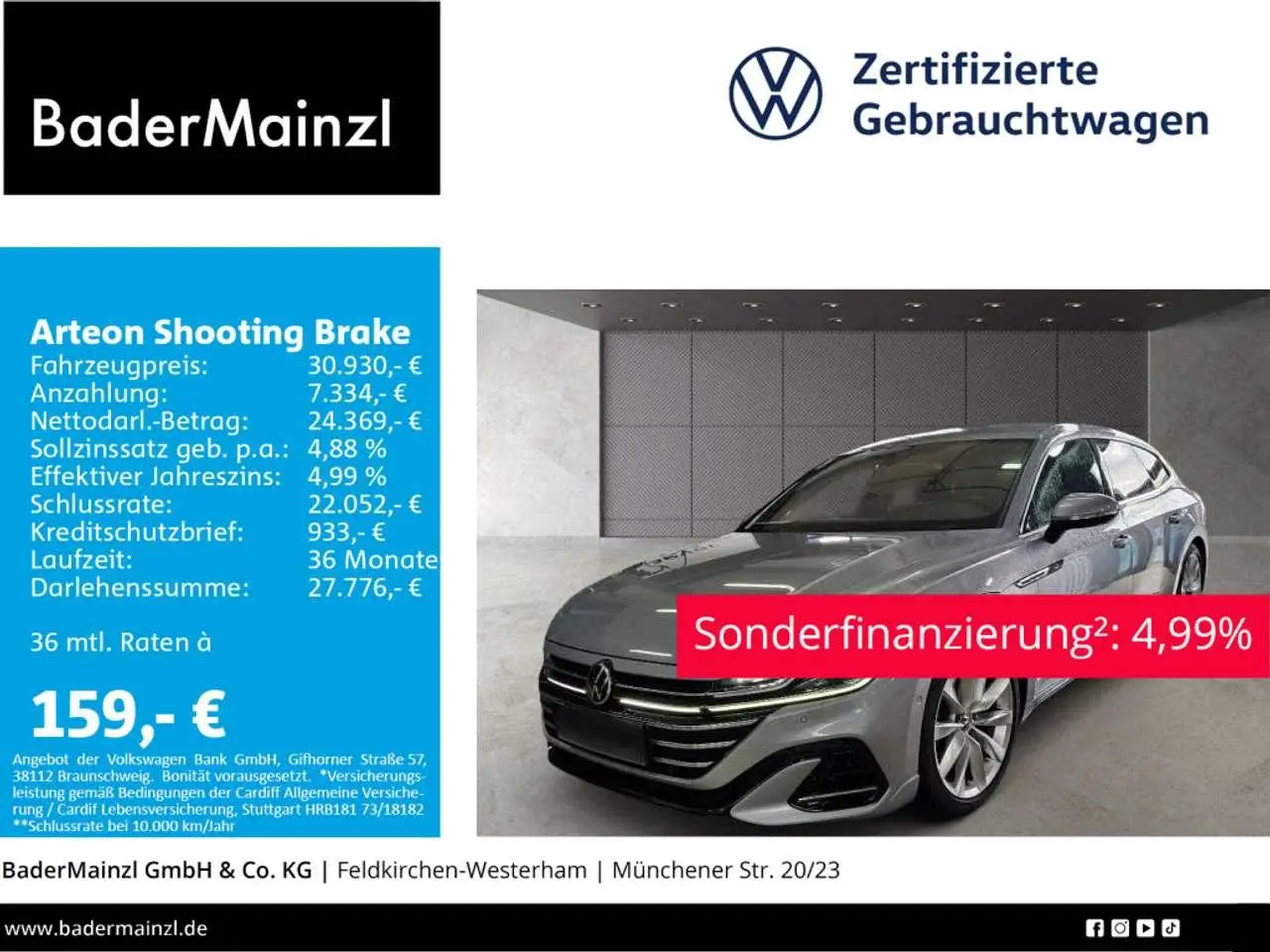 Photo 1 : Volkswagen Arteon 2021 Essence