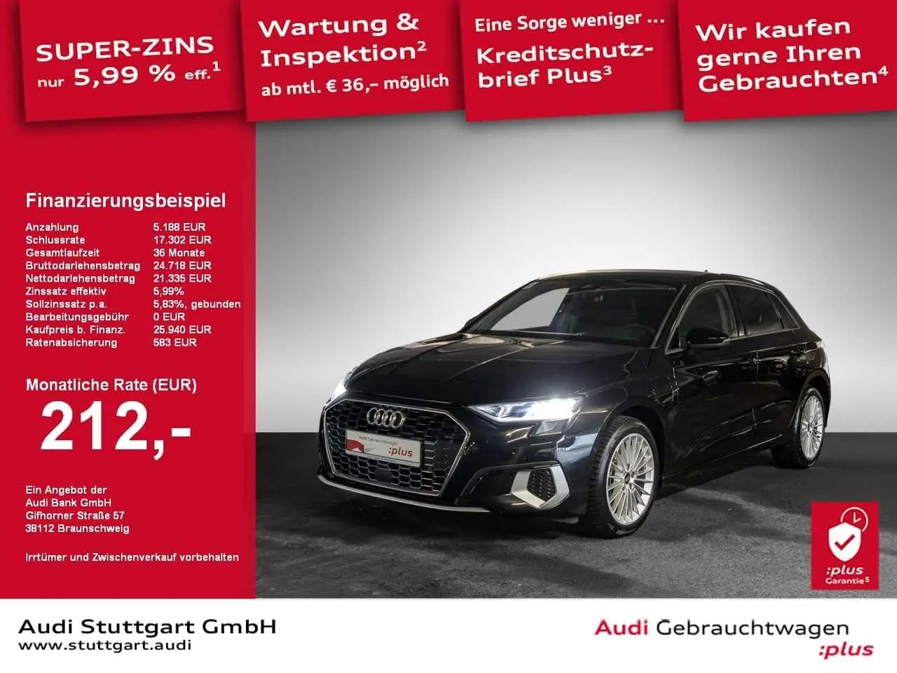 Photo 1 : Audi A3 2022 Hybrid