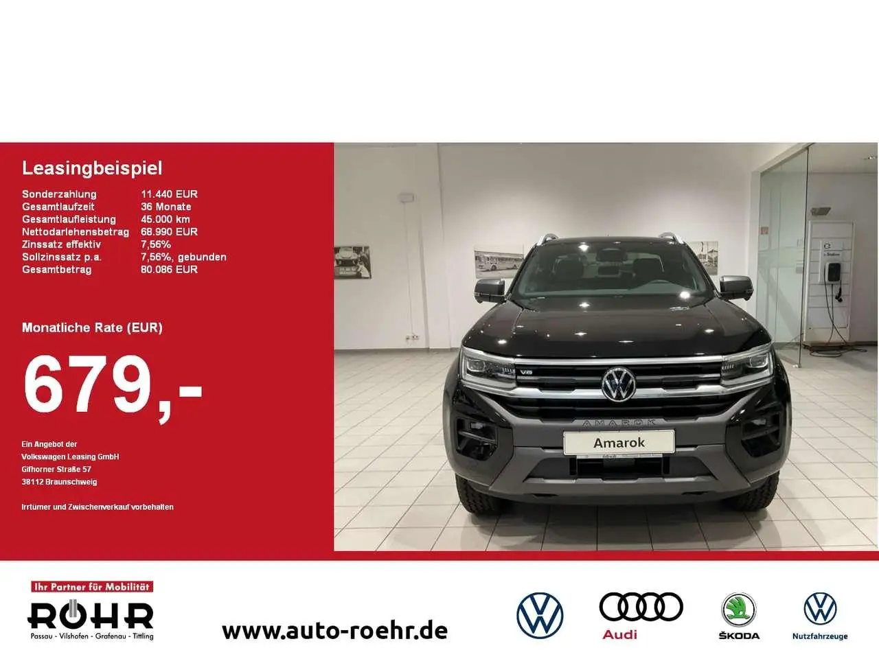 Photo 1 : Volkswagen Amarok 2024 Diesel