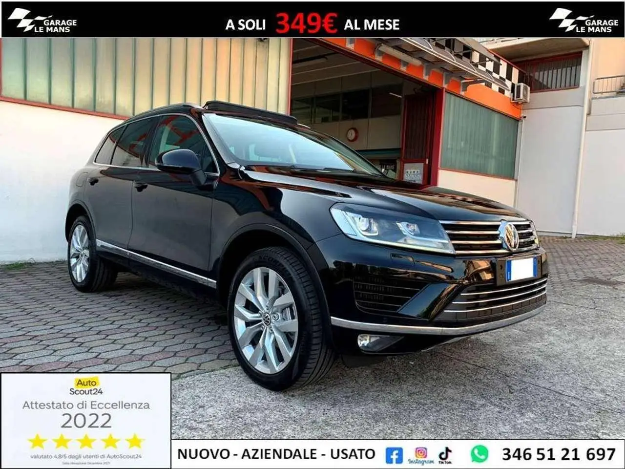 Photo 1 : Volkswagen Touareg 2015 Diesel