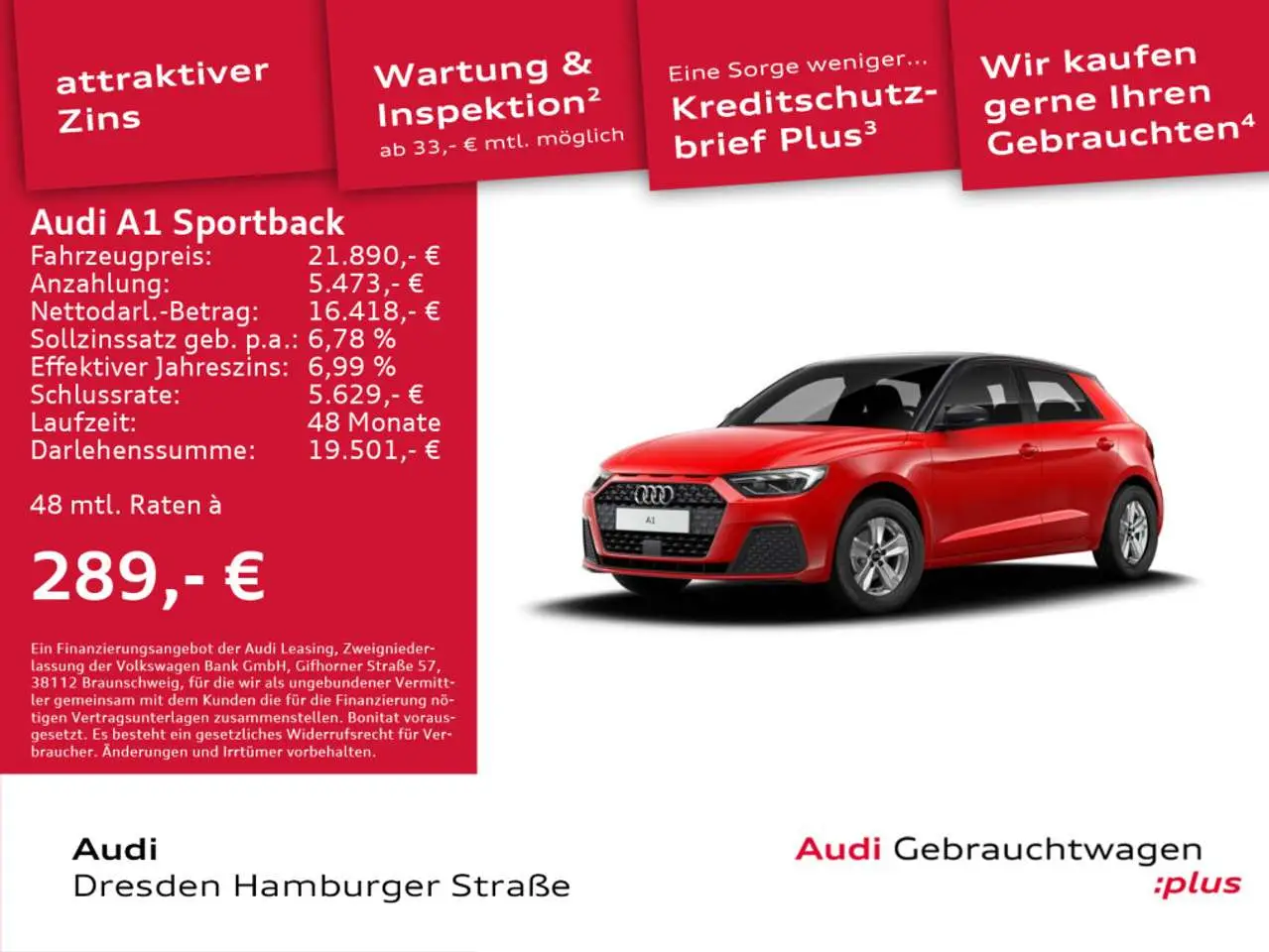 Photo 1 : Audi A1 2020 Essence