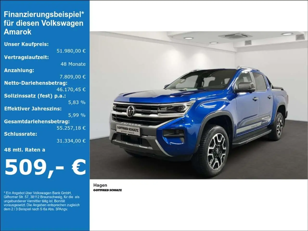 Photo 1 : Volkswagen Amarok 2023 Diesel