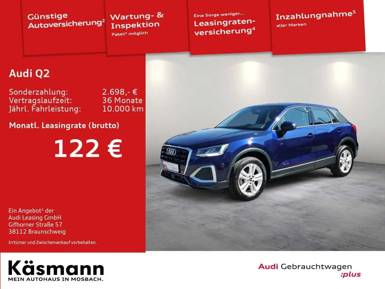 Photo 1 : Audi Q2 2023 Petrol