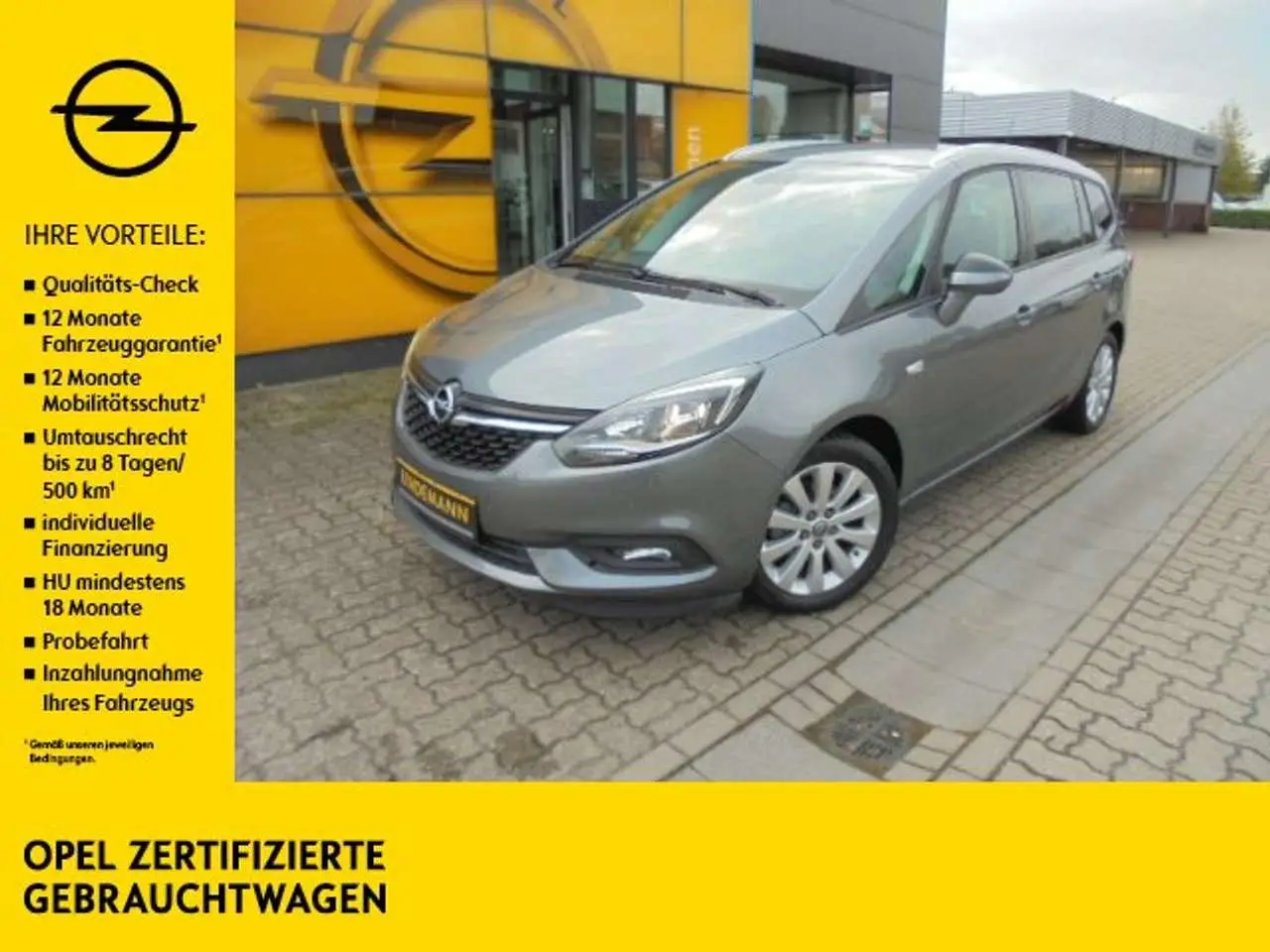 Photo 1 : Opel Zafira 2018 Petrol