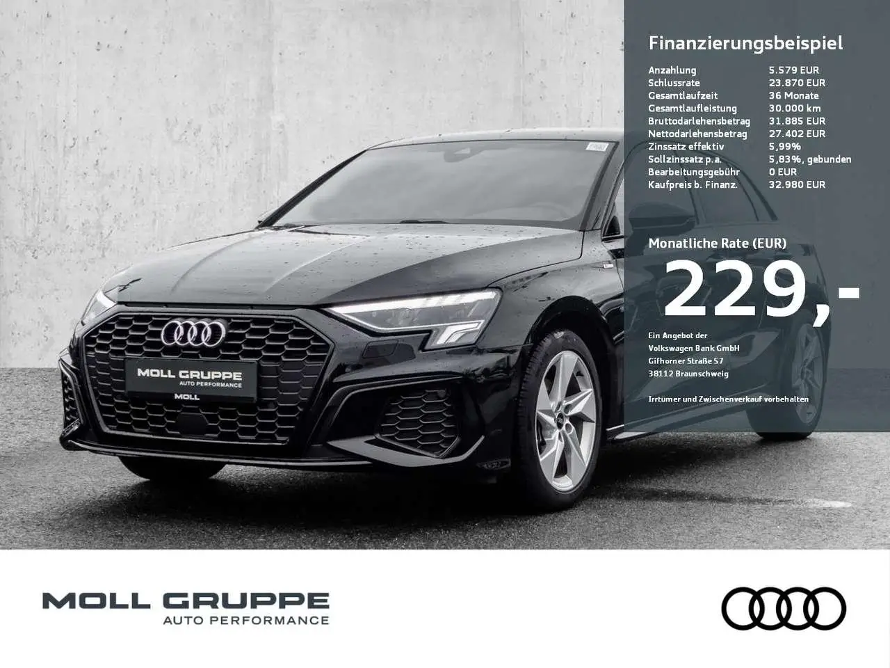 Photo 1 : Audi A3 2023 Essence