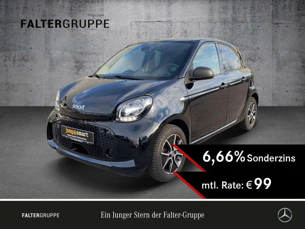 Photo 1 : Smart Forfour 2021 Électrique