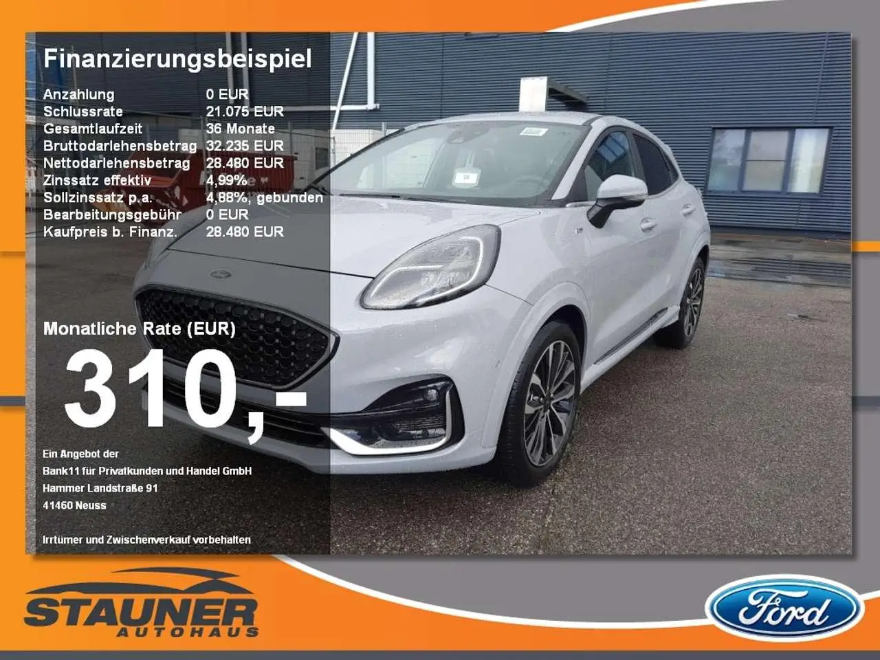 Photo 1 : Ford Puma 2024 Essence