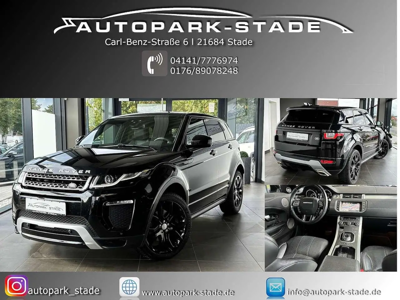 Photo 1 : Land Rover Range Rover Evoque 2016 Diesel