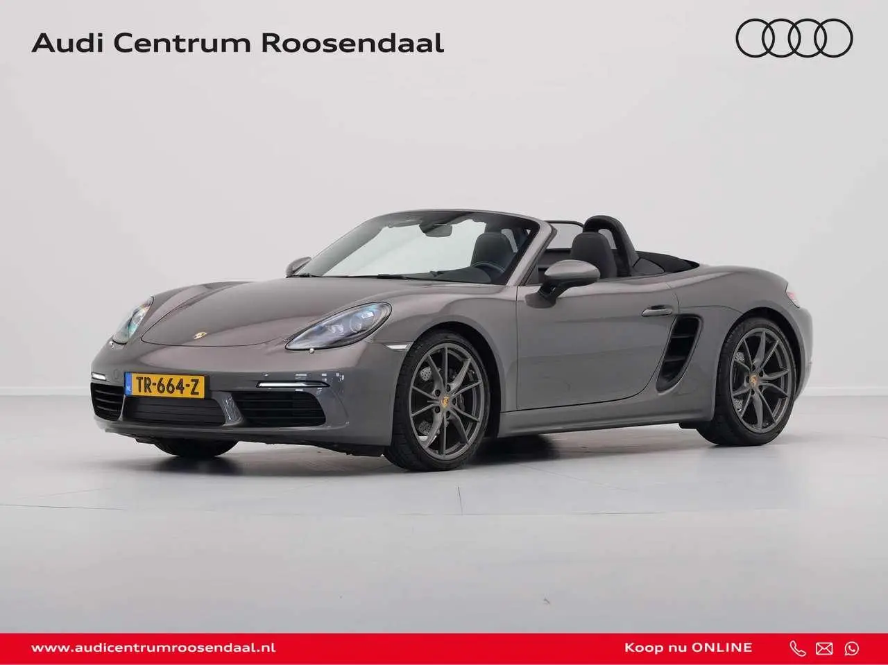 Photo 1 : Porsche Boxster 2018 Petrol