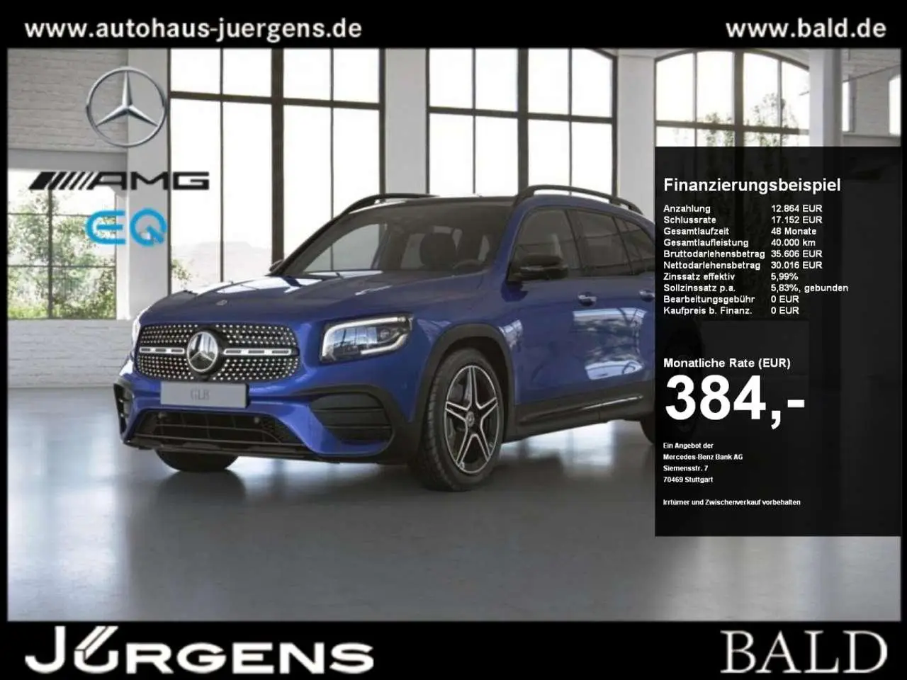 Photo 1 : Mercedes-benz Classe Glb 2020 Diesel