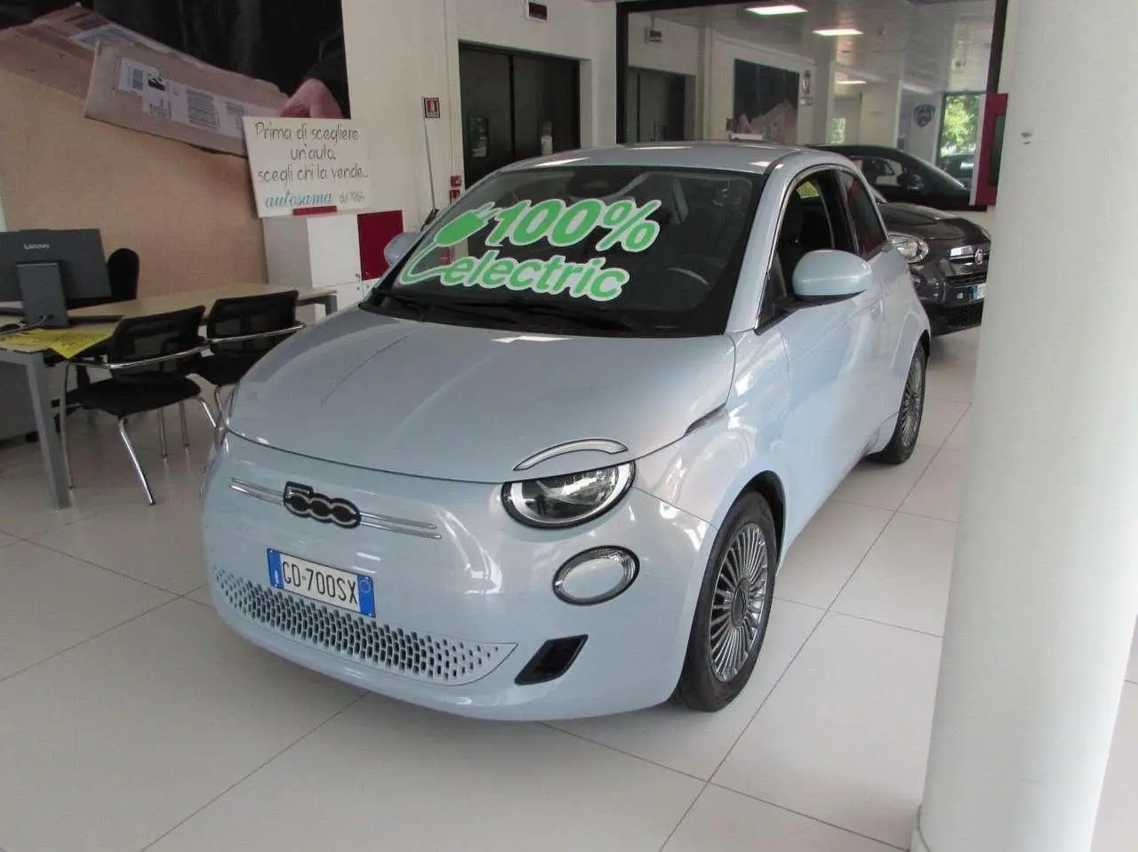 Photo 1 : Fiat 500 2020 Électrique