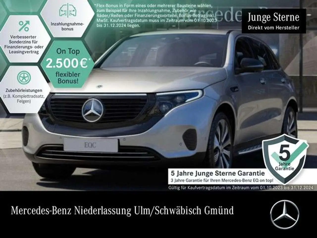 Photo 1 : Mercedes-benz Eqc 2020 Electric