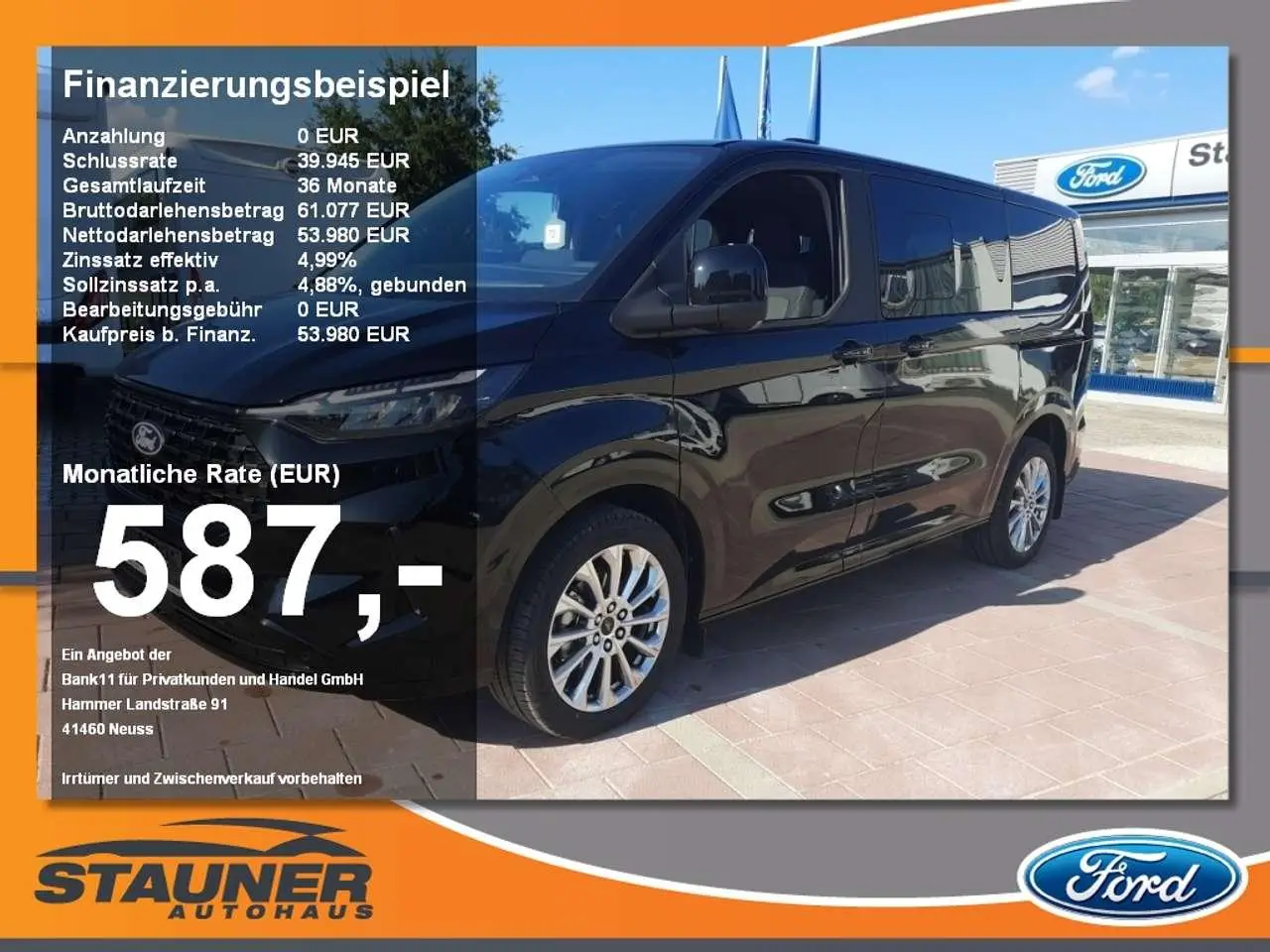 Photo 1 : Ford Tourneo 2024 Diesel