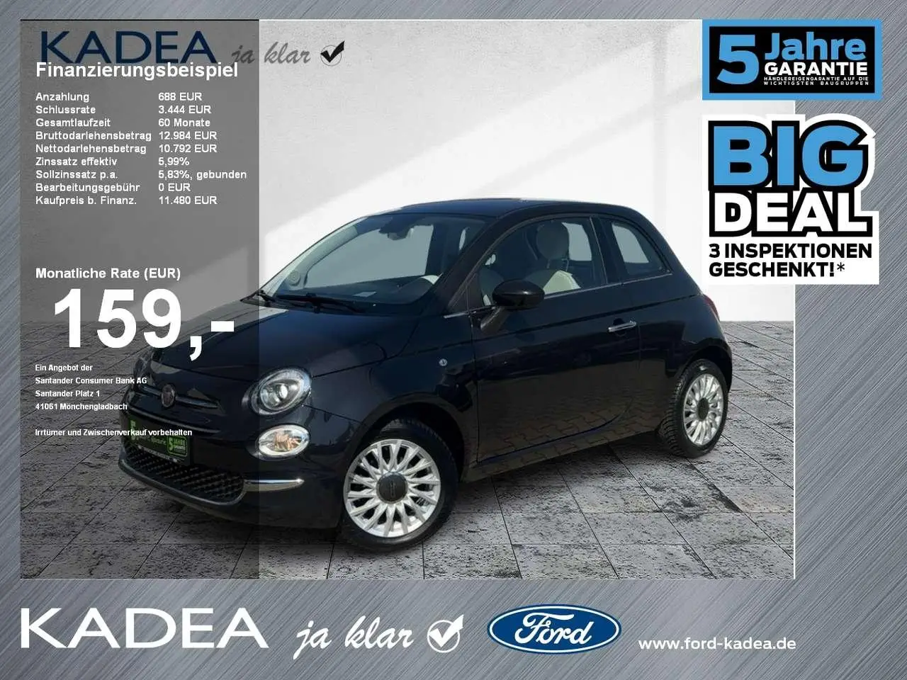 Photo 1 : Fiat 500 2020 Essence