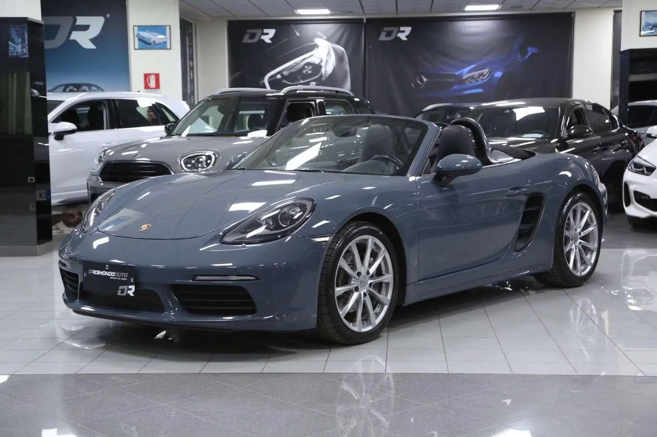 Photo 1 : Porsche Boxster 2018 Petrol