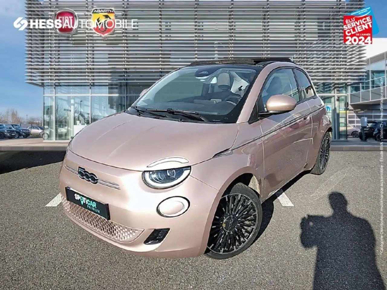 Photo 1 : Fiat 500c 2021 Électrique