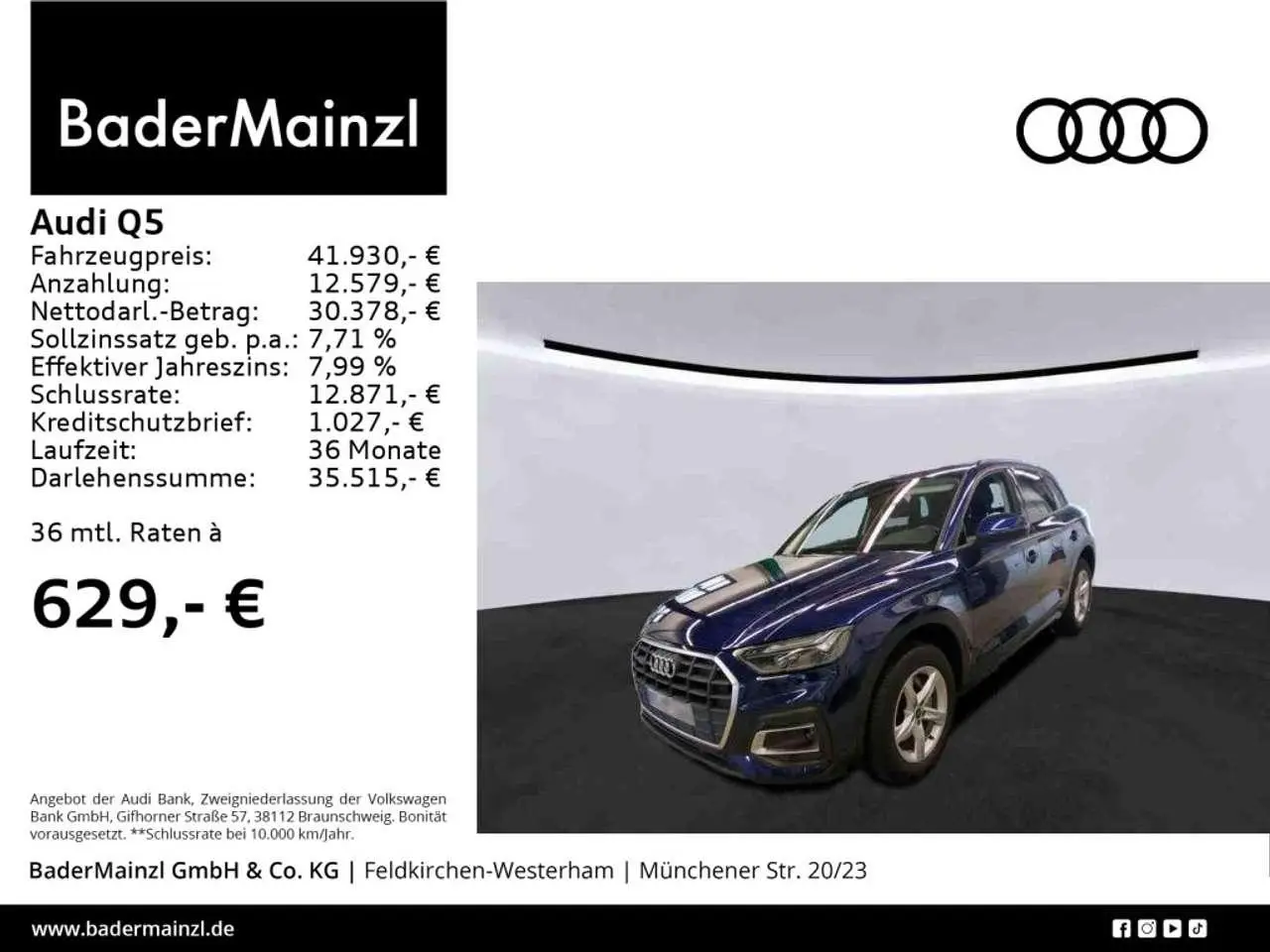 Photo 1 : Audi Q5 2022 Diesel